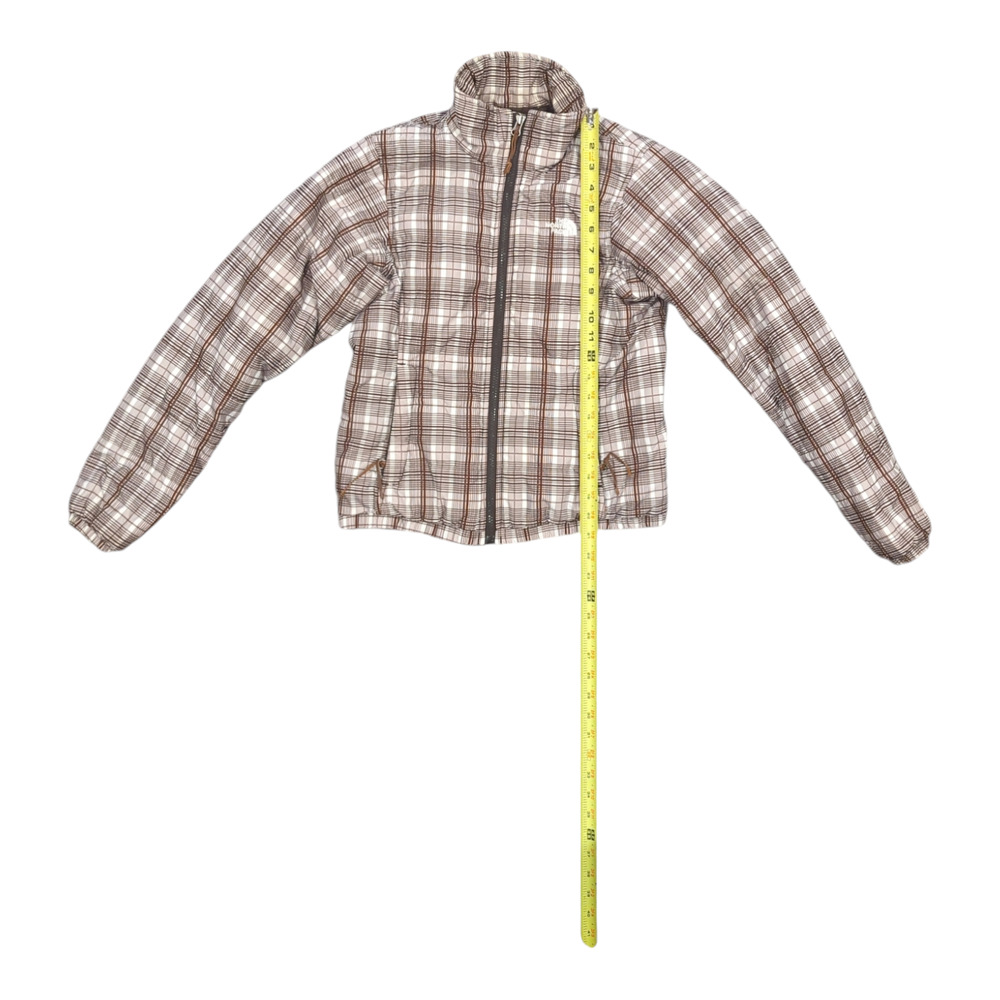 Women Jacket Coat The North Face Plaid Liner Puffer X-Small (Women's XS / TP) - Picture 6 of 11